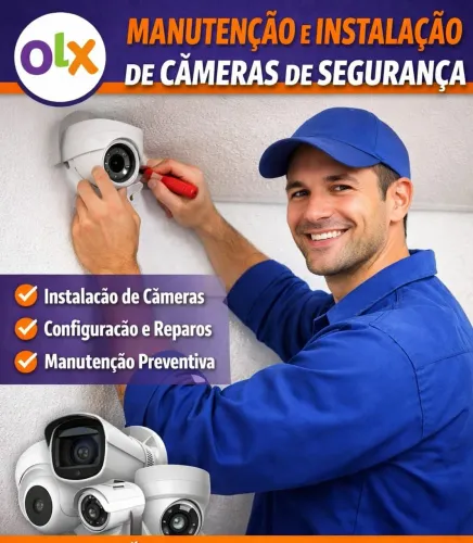 Instalador câmeras de segurança 