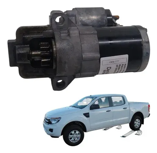 Motor Arranque Partida Ford Ranger 2.5 Flex 2014 2018 Manual