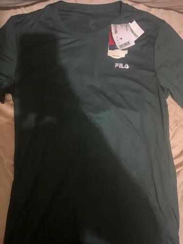 camiseta esportiva Fila, verde, Nova.