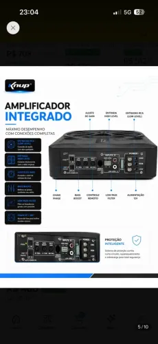 Subwoofer amplificado