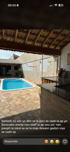 Lazer com piscina