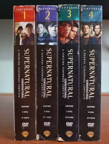 Coleção Série Supernatural - Temporadas 1 - 4