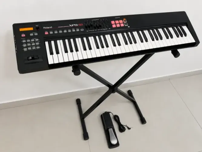 Kit Teclado Sintetizador XPS 10 Roland Com Capa