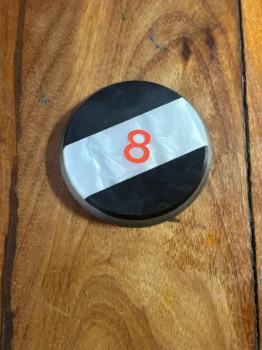 Botão Antigo Do Vasco De 44,44mm. Bequinho Madrepérola - cód: 011