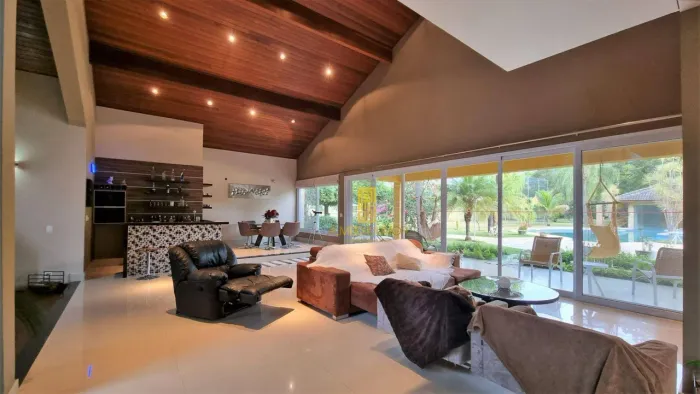 Chácara com 5 dormitórios à venda, 5000 m² por R$ 5.500.000,00 - Recanto das Flores - Inda
