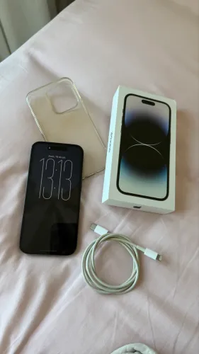 iPhone 14 Pro 128GB | Único Dono | Caixa e Cabo Originais | Excelente Estado