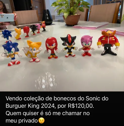 Coleção SONIC Burguer king