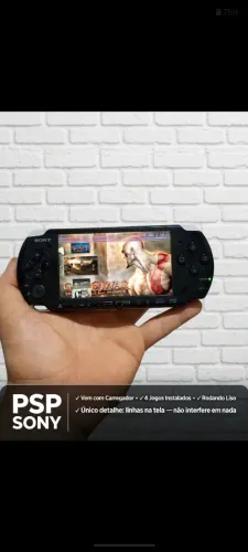 PSP detalhe só na tela mais não interfere nada