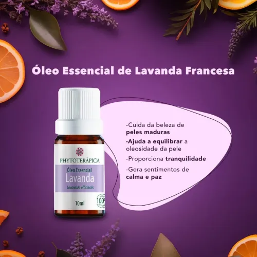 Óleo Essencial de Lavanda 