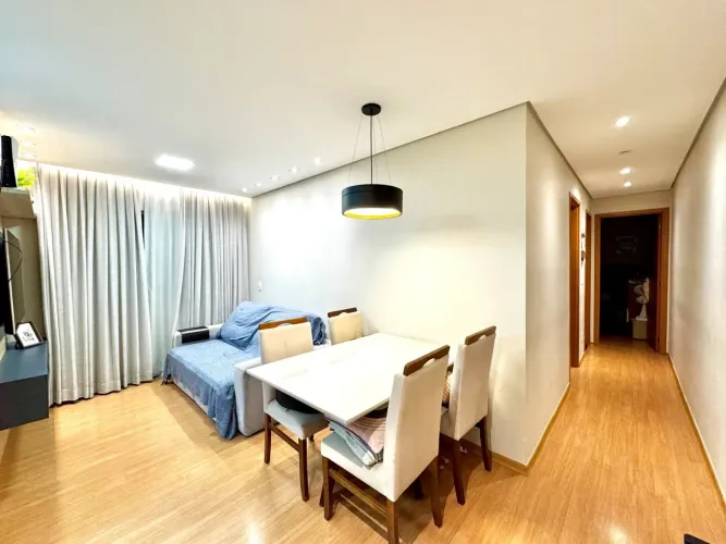 Imóvel para aluguel tem 54 metros quadrados com 2 quartos