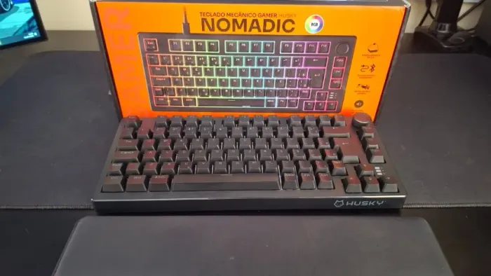 Teclado Sem Fio Mecânico Gamer Husky Nomadic