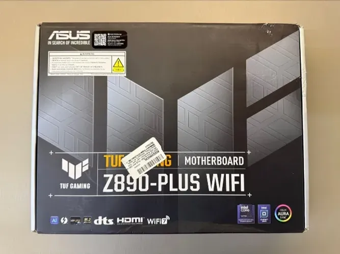 Placa Mãe ASUS TUF Gaming Z890-PLUS, Intel, ATX, DDR5, Wi-Fi