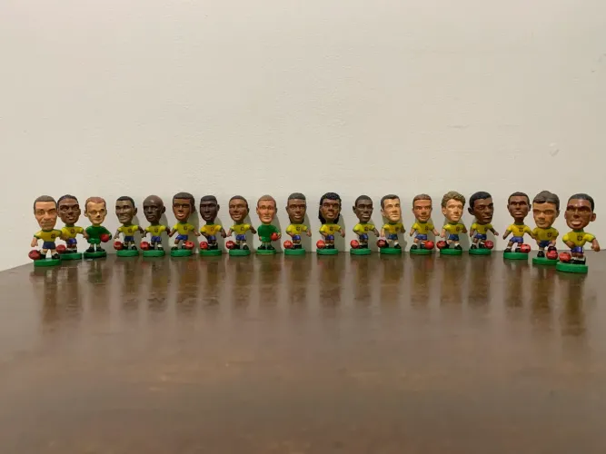 Mini craques seleção brasileira