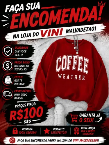 Casaco de frio 100