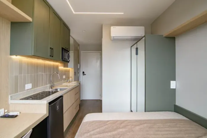 Studio NOVO em Alto da Glória/ Juvevê / Centro Cívico - ALTO PADRÃO - TUDO INCLUÍDO!