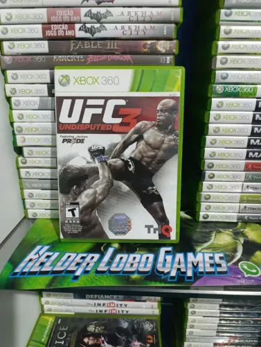 UFC 3 jogo original pra Xbox 360