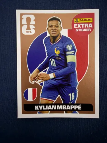 Mbappé Bronze Figurinha Legend