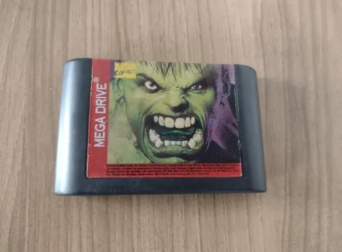 The Incredible Hulk Mega Drive - C/ Detalhes- Leia Descrição