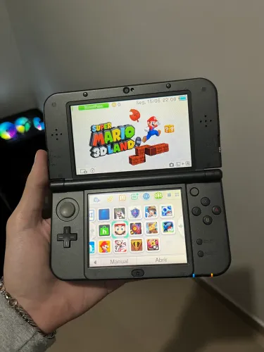 Nintendo New 3DS XL Desbloqueado com jogos Pokémon Mario Zelda