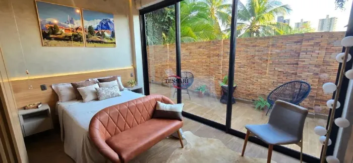 Aluga Apartamento Stúdio Citizen 1 dormitório 30m² elevador Sacada 1 vaga zona sul São Jos