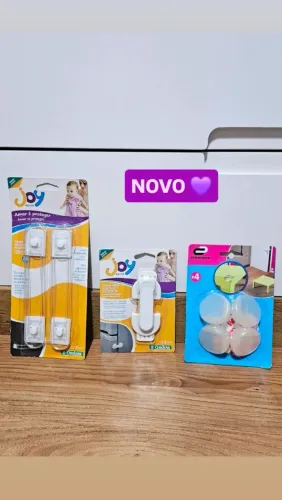 Kit de travas e protetores de quinas