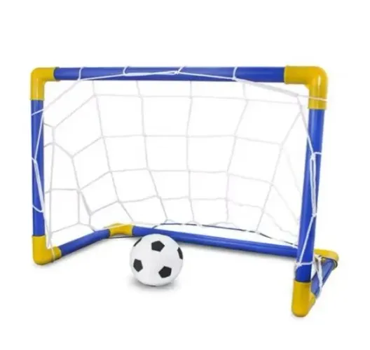 Kit Golzinho Futebol Infantil Meninos e Meninas Com Bola e Bombinha Zippy Toys