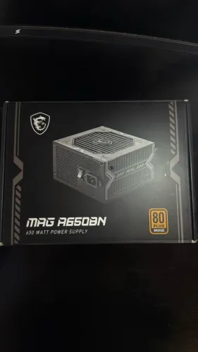 Fonte MSI MAG A650BN de 650W