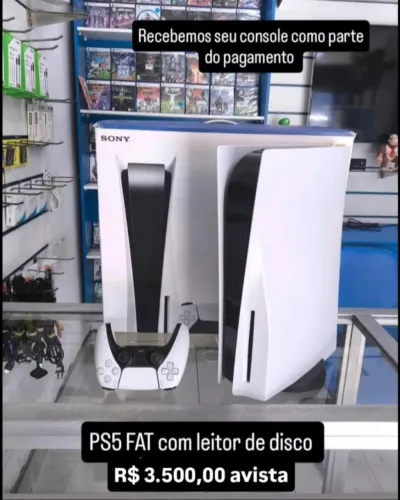 PS5 fato semi-novo