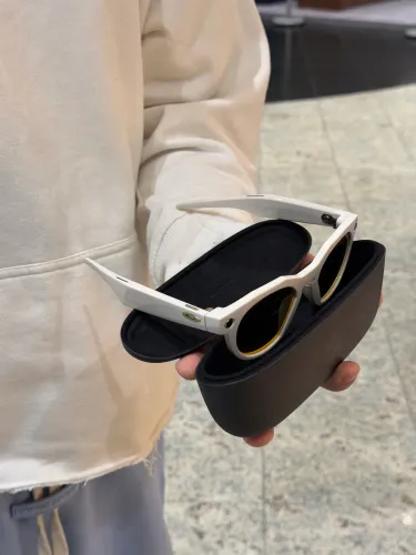 Óculos Inteligentes Oakley Meta HSTN Prizm Cinza com Lentes Laranja
