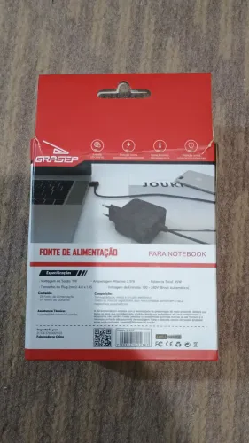 Fonte de alimentação para notebook