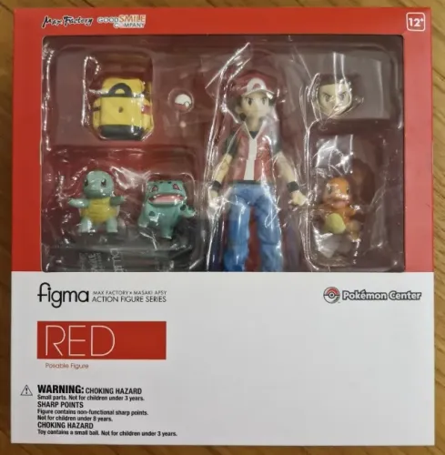 Figma Red Pokémon Center (com bônus) - Lacrado