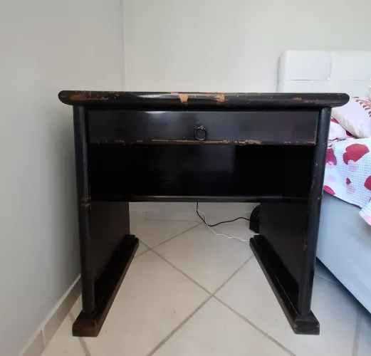 Mesa Escrivaninha / Móvel Multiuso em Madeira Maciça - Super Resistente!