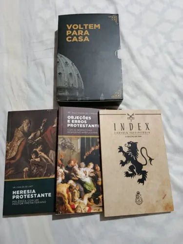 Box Voltem Para Casa - Centro Dom Bosco - Heresia Protestante, Objeções e Erros, Index