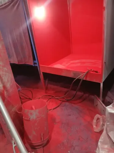 Pintura eletrostática para baike
