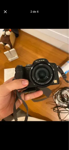 Câmera Panasonic LUMIX DMC FZ8 - não liga, peças ou conserto