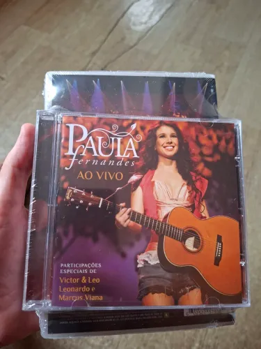 CDs e DVD Paula Fernandes 3 em 1