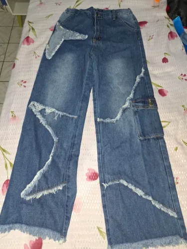 Calça Jeans Cargo Star 34/36 