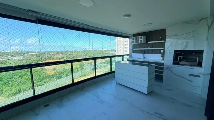Imóvel para aluguel possui 113 metros quadrados com 3 quartos no Manhattan - Salvador - BA