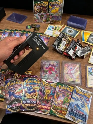 Scanner Wpp123 Detector Tcg Pokémon + Bateria 9v