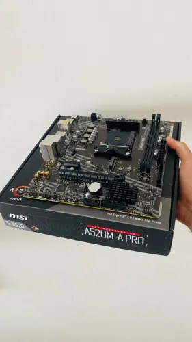 Placa-mãe MSI A520M-A Pro nova e lacrada + 6 meses de garantia
