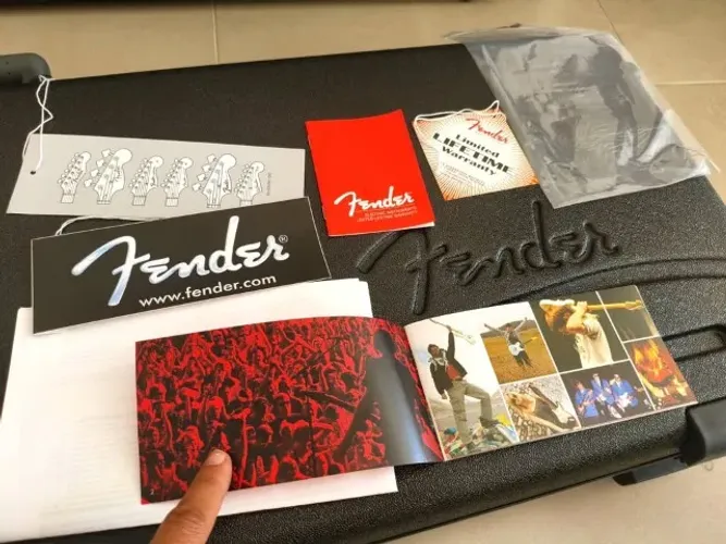 Kit Tags Papeis Da Fender Originais, Somente Os Papeis