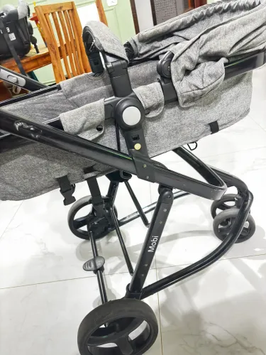 Travel System Safety 1st Mobi - Carrinho + Bebê Conforto + Base 
