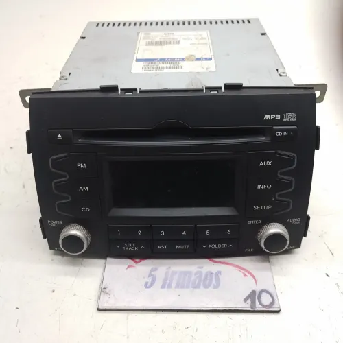 Rádio Cd Player Kia Sorento 3.5 2009 / 2010
