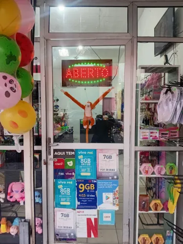 Repassando loja de acessórios e variedades