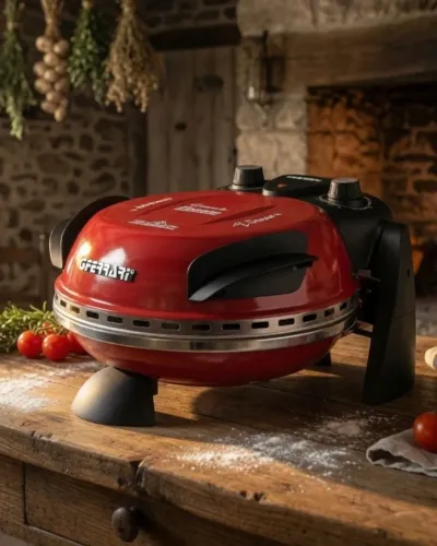 Forno de Pizza Elétrico G3 Ferrari Delizia 220V Vermelho 1200W