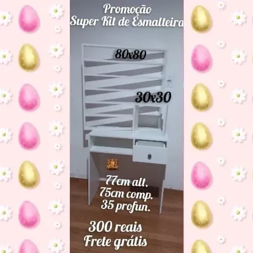 Super kit de esmalteira