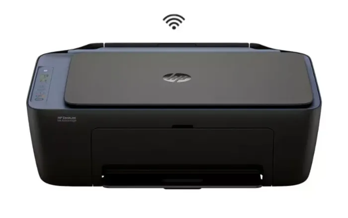 Impressora HP multifuncional colorida