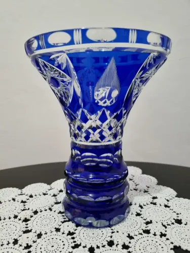 Lindo Vaso Azul Overlay