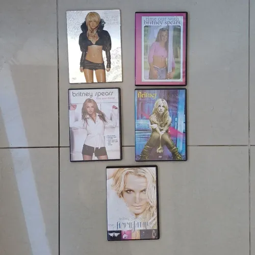 Coleção DVD's Britney Spears