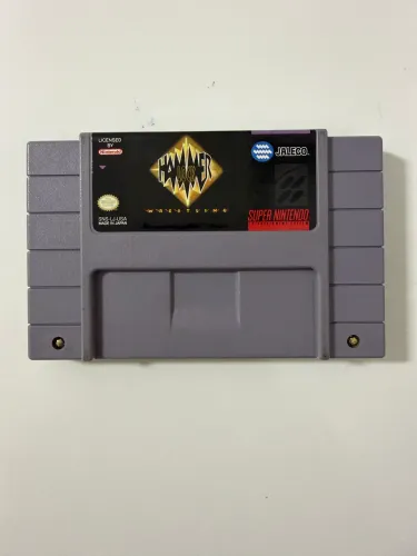 Cartucho HammerLock Wrestling Super Nintendo Snes Original Jaleco
